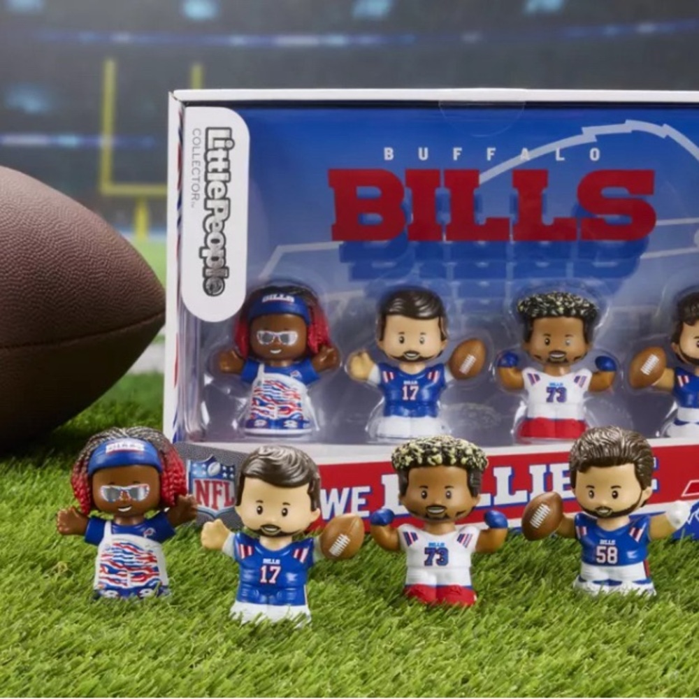 2024 Buffalo Bills Little People Josh Allen/Dion Dawkins/Matt Milano/Sup…
